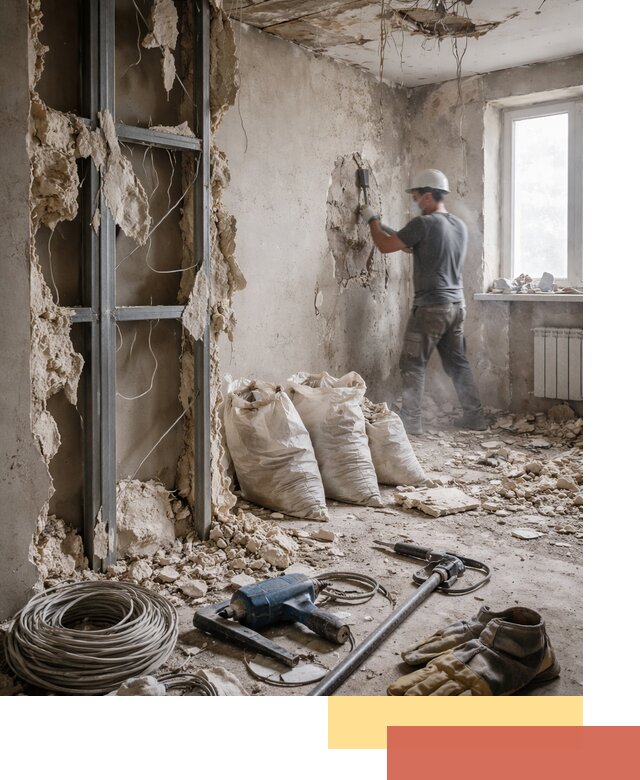 Профессиональный демонтаж зданий и конструкций в Кузнецке