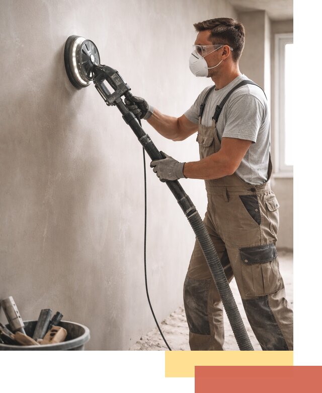 Профессиональная шлифовка стен в Кузнецке быстро и качественно