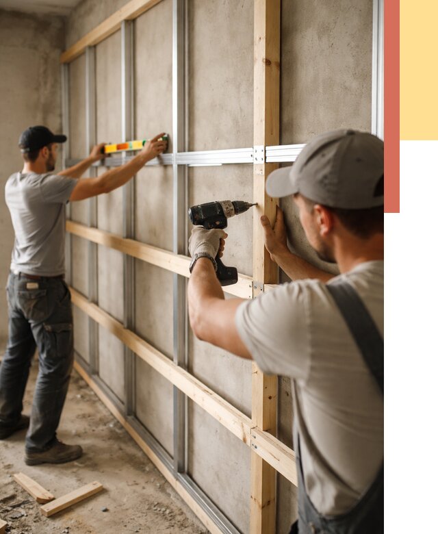 Устройство обрешетки под панели в Кузнецке от 2189 руб. — монтаж под ключ | ОТДЕЛОЧНИК-Кнц