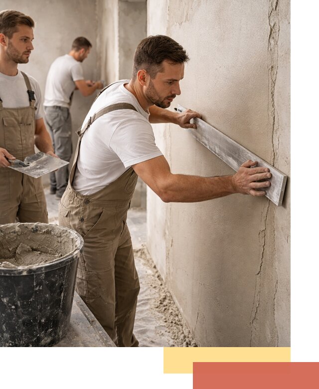 Штукатурка стен без маяков в Кузнецке быстро и качественно