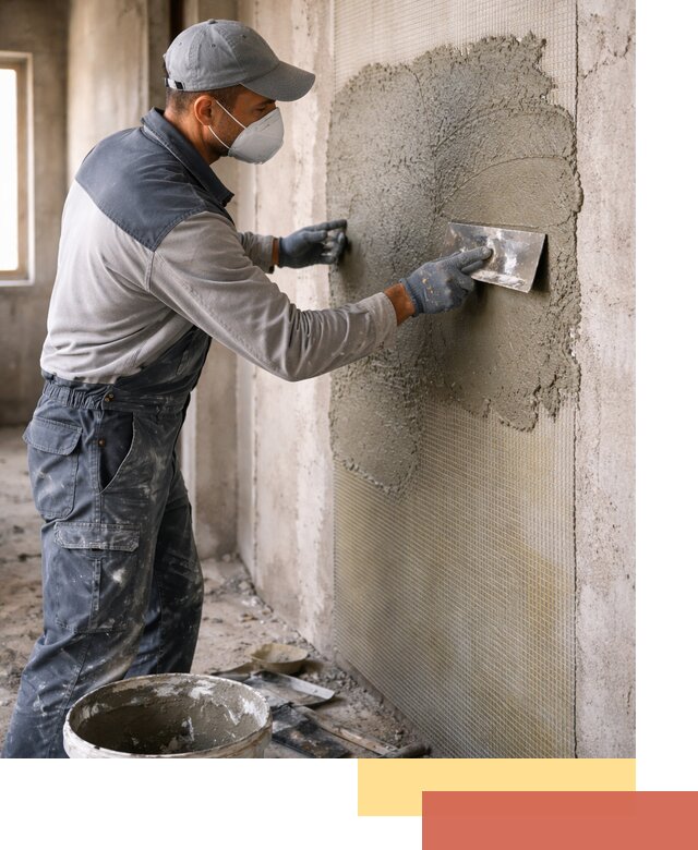 Штукатурка стен по сетке в Кузнецке под ключ качественно и быстро