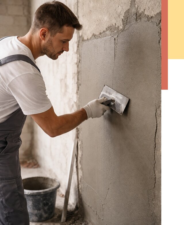 Штукатурка стен под плитку в Кузнецке от 4378 руб./м2 — выравнивание под плитку | ОТДЕЛОЧНИК-Кнц