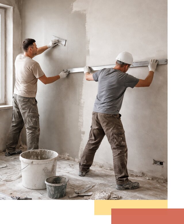 Штукатурка стен под покраску в Кузнецке качественно и быстро