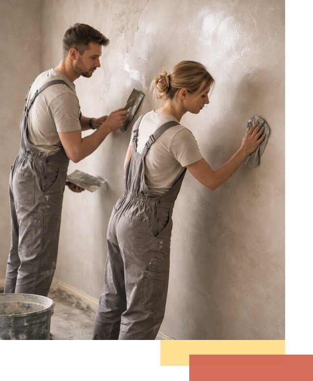 Венецианская штукатурка высокого качества в Кузнецке