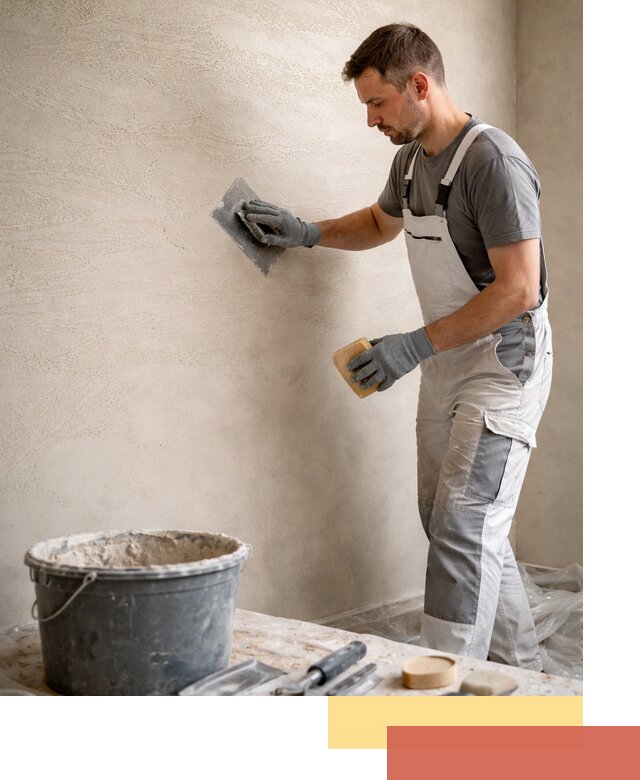 Декоративная штукатурка травертин в Кузнецке для стен и потолков