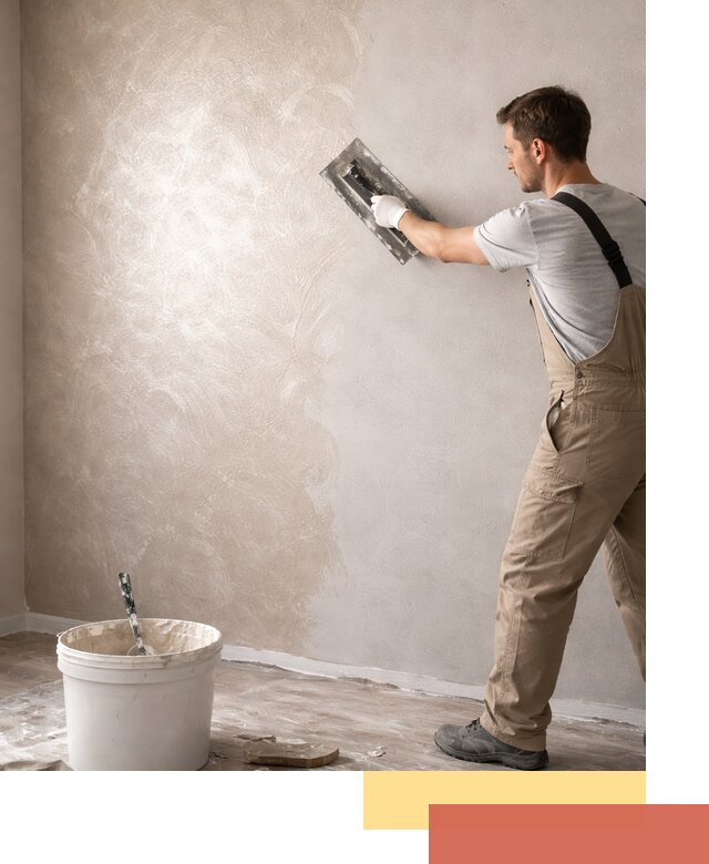 Декоративная штукатурка «Мокрый шелк» под ключ в Кузнецке