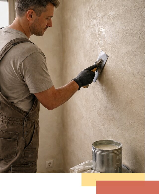 Нанесение воска на штукатурку в Кузнецке для защиты и блеска