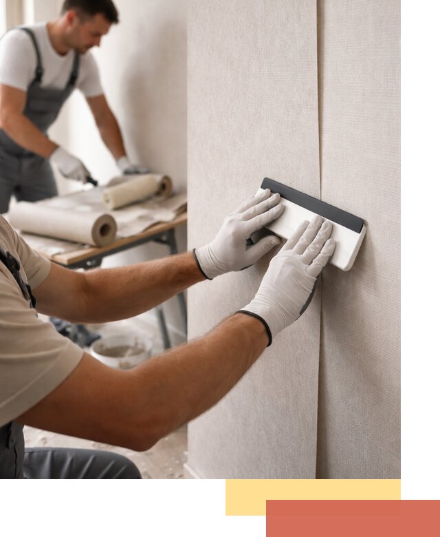 Поклейка обоев под покраску в Кузнецке профессионально и быстро