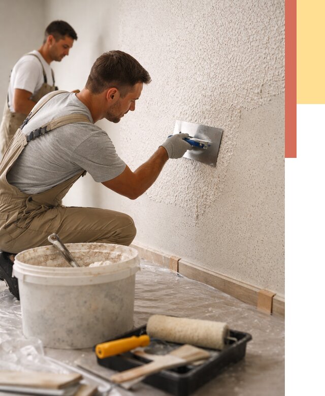 Нанесение жидких обоев в Кузнецке от 7818 руб./м2 — быстро и недорого | ОТДЕЛОЧНИК-Кнц