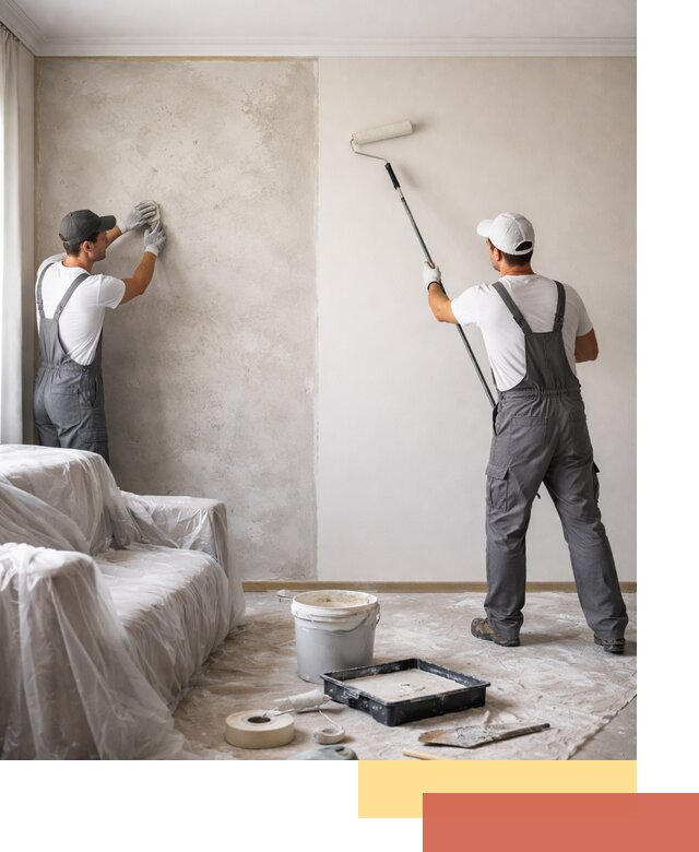 Покраска стен антивандальной краской в Кузнецке