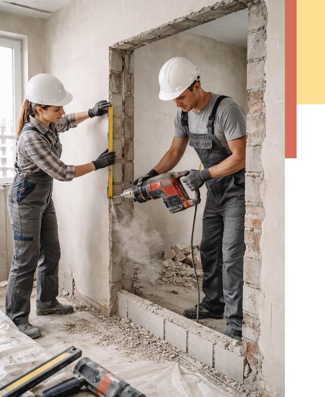 Создание проемов в стенах в Кузнецке от 6776 руб. — алмазная резка и расширение | ОТДЕЛОЧНИК-Кнц