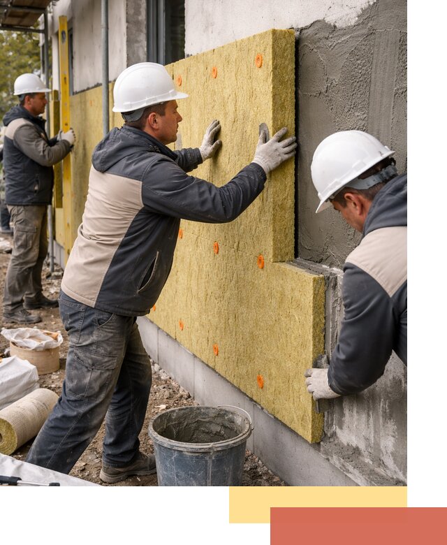 Утепление стен минватой в Кузнецке — тепло и звукоизоляция