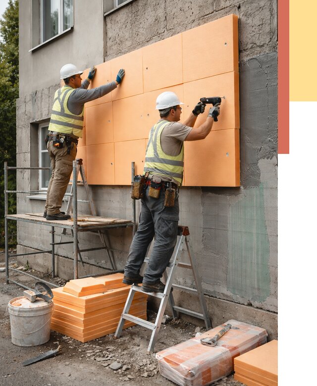 Утепление стен пеноплексом в Кузнецке от 1928 руб./м2 — быстро и недорого | ОТДЕЛОЧНИК-Кнц