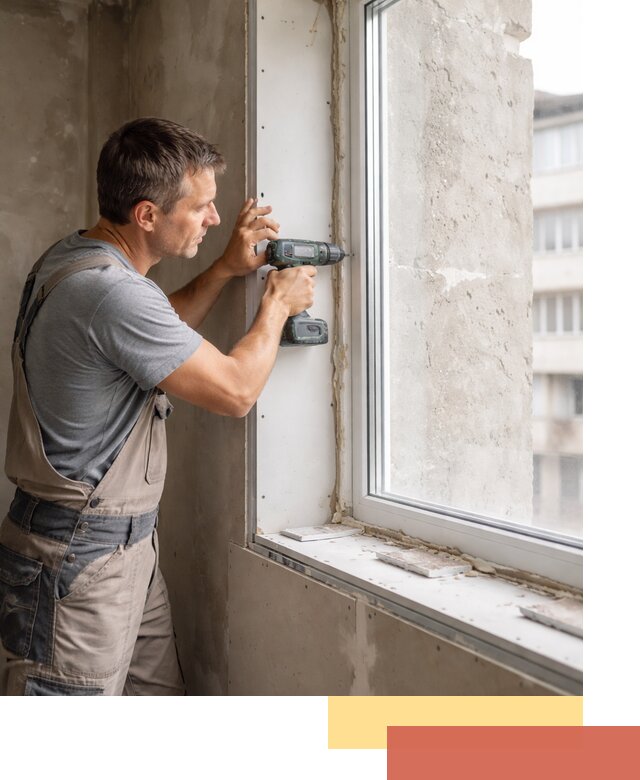 Монтаж гипсокартонных откосов в Кузнецке под ключ