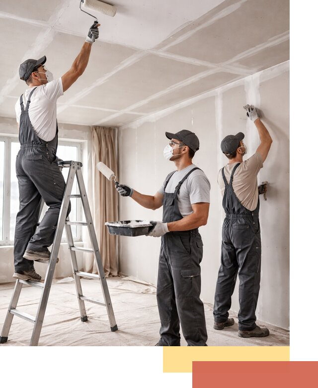 Покраска потолка из гипсокартона в Кузнецке качественно и недорого