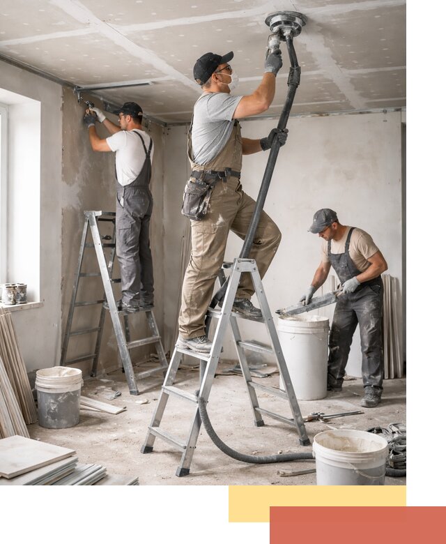 Ремонт потолка из гипсокартона в Кузнецке: быстрый и качественный монтаж