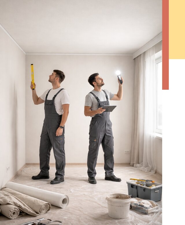 Отделка потолка в Кузнецке недорого от 782 руб/м2 | Услуги ОТДЕЛОЧНИК-Кнц