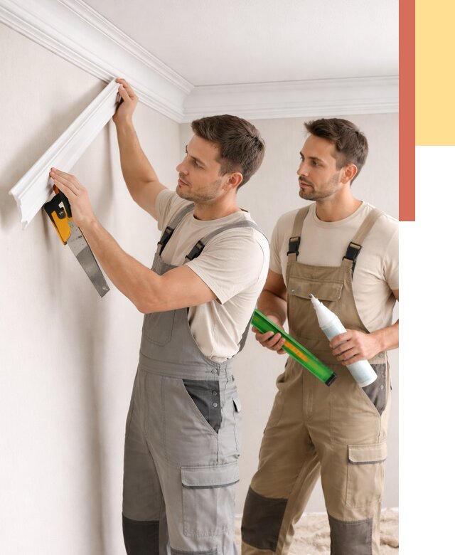 Монтаж потолочного плинтуса в Кузнецке от 2398 руб. — быстро и недорого | ОТДЕЛОЧНИК-Кнц